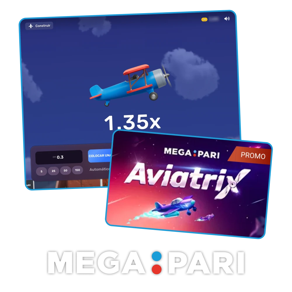 Disfruta jugando al juego Aviatriz en la plataforma oficial del casino Megapari.