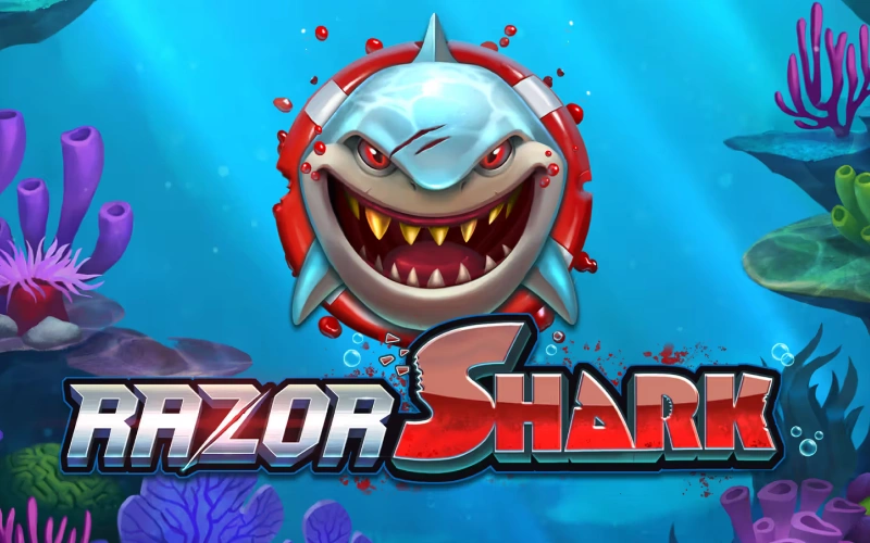Consigue multiplicar tus fondos en la profunda tragaperras Razor Shark con MegaPari.