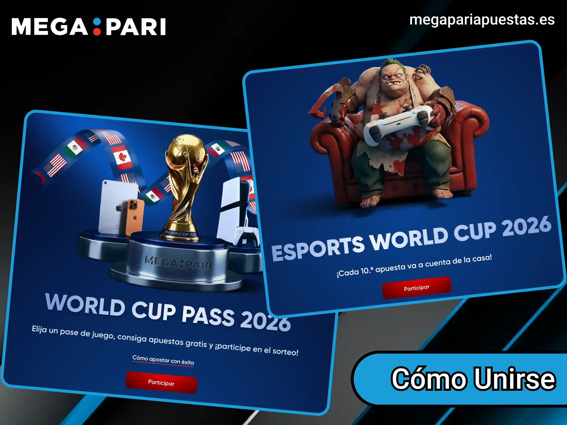 Sigue la guía para participar en el torneo Megapari.