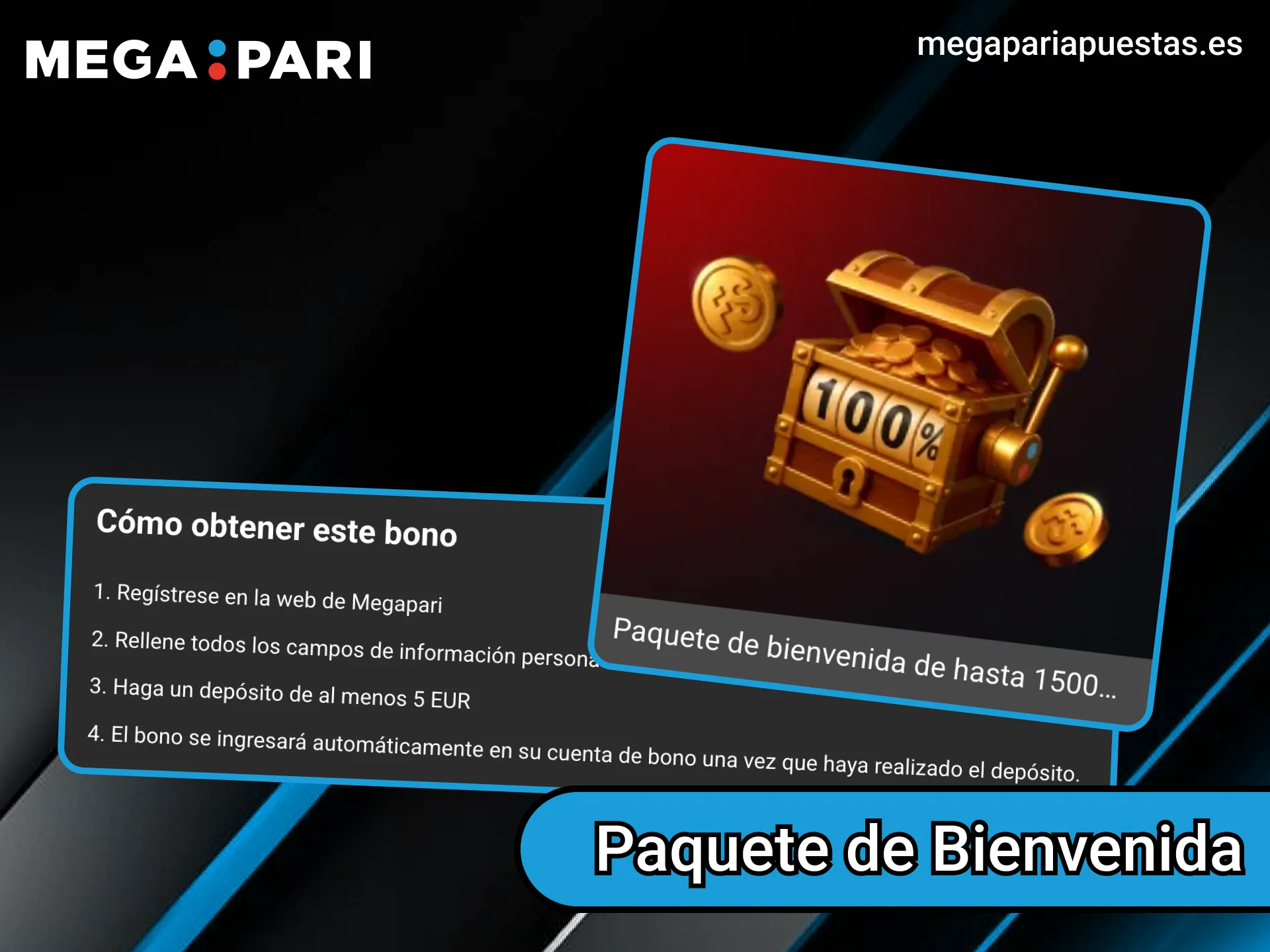 Activa el paquete de bienvenida del casino y juega a las tragamonedas en Megapari.